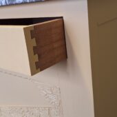 Commode met marmer - Afbeelding 5