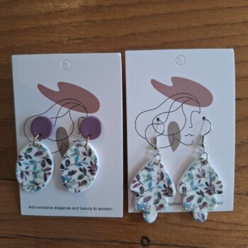 Bloemenmotief hangers