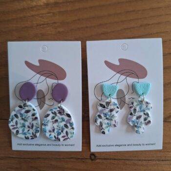 Bloemenmotief hangers