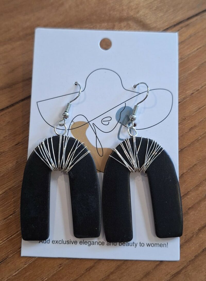 Hangers zwart en zilver
