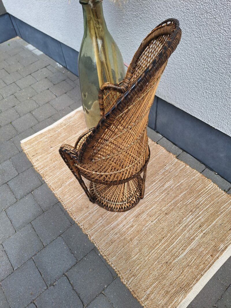 Rotan peacock stoel kind - Afbeelding 2