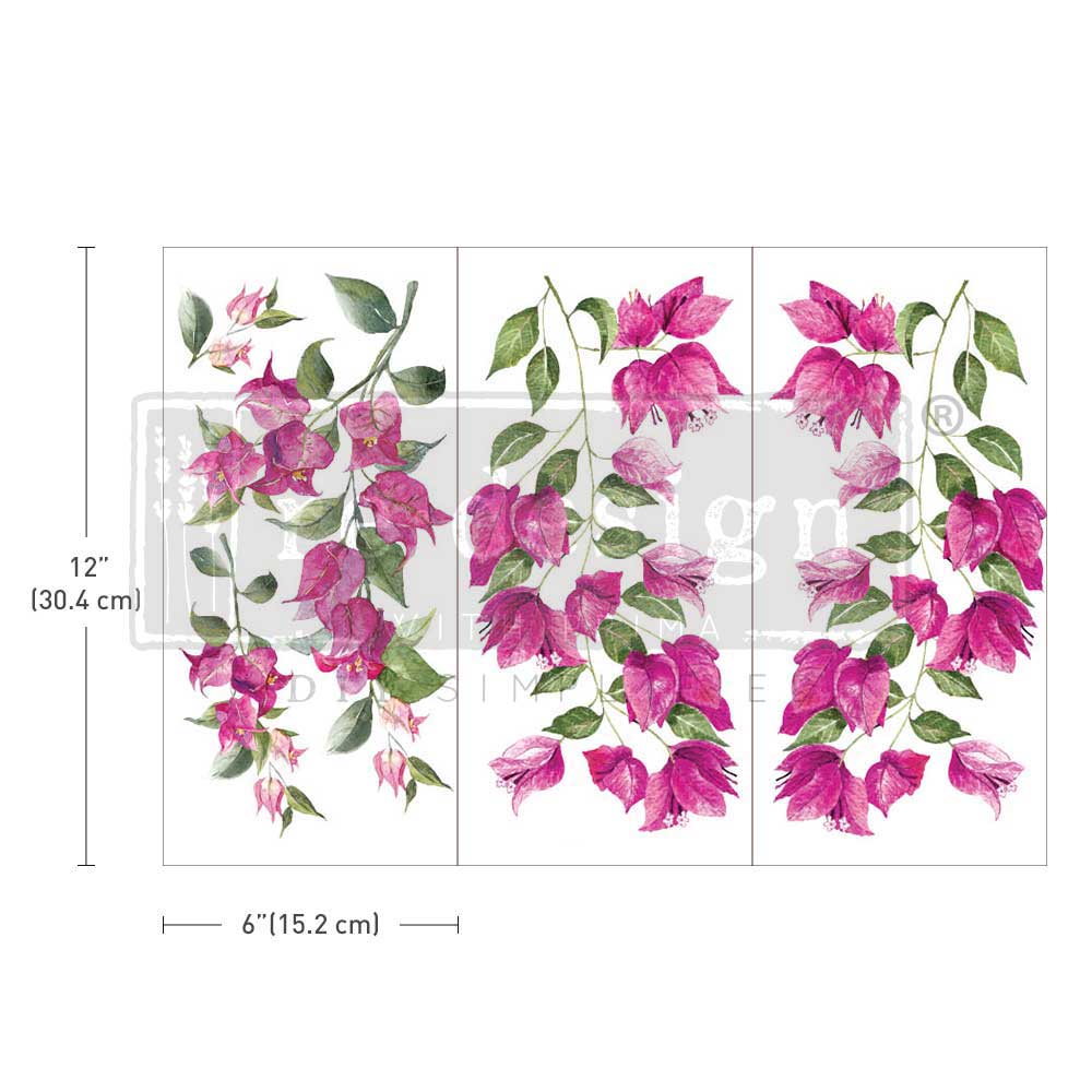 Small decor transfer - Wild flowers